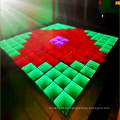 Las decoraciones de la boda iluminan la pista de baile interactiva 3D LED Starlit